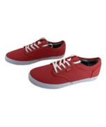 Vans Off The Wall Women&#39;s Size 9 TB4R Red Casual Shoes Sneakers - $38.69 CAD