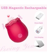 Rose Toy for Women: Soft Silicone and Quiet 10 Speed Design, Easy to Clean - $33.93 CAD