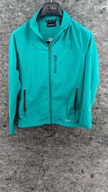 Marmot Womens Tempo Jacket  Sz M Softshell Blue Full Zip Water Repellent - $24.99