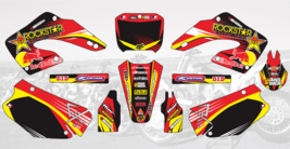 566 Mx Motocross Graphics Decals Sticker For Honda Cr 125 Cr 250 2000 2001 - £71.14 GBP