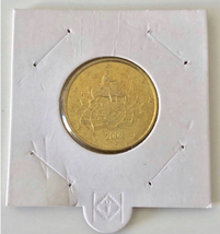 Italian coin 50 cents. 2002 (new)* - $7.00