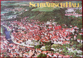Original Poster Schwäbisch hall Baden-Württemberg Germany Schwabisch Cityscape - £66.02 GBP