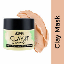 Nykaa Ton It Cool Clay Maske 100 GM Spot-Corrector - £21.32 GBP