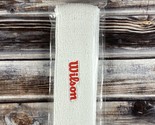 Wilson Red on White Headband Sweatband - New in Package - $4.99