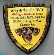 King Arthur Movie Pin Back Button Pinback Clive Owen - $8.88