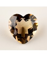 *Smoky Topaz Loose Gemstone Heart Shaped 17 ct - $83.23 CAD
