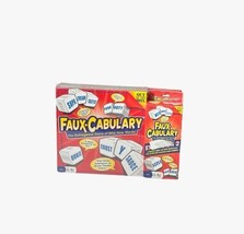 Faux Cabulary Adult Word Game with 2 Expansion Packs FACTORY SEALED BOX - £30.93 GBP