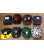 MLB New Era Yankees Red Sox Tigers Nike Mixed Baseball Caps Hats 8pc Lot - $247.50