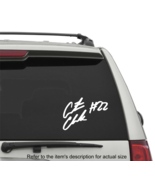 Caitlin Clark 6&quot; Decal Signature Vinyl Car Truck Window Sticker Vehicle ... - $5.86