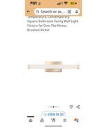 New Lithonia Lighting 24-Inch LED Vanity Light with Warm White Brushed N... - $55.50 CAD
