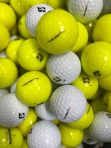 Bridgestone E6 Soft       24 Near mint AAAA Yellow and White Used Golf Balls - £19.86 GBP