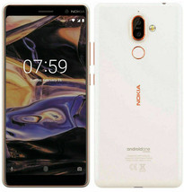 Nokia 7 plus ta-1062 4gb 64gb octa-core 13mp fingerprint 6.0&quot; android 4g white - £239.79 GBP