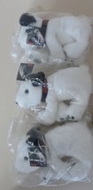 Vintage lot NEW 3 RCA Victor/Victrola &quot;Nipper&quot; beanie dogs  - £19.97 GBP