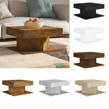 Modern Wooden Living Room Lounge Square Shape Coffee Table Wood Cocktail... - $49.67+