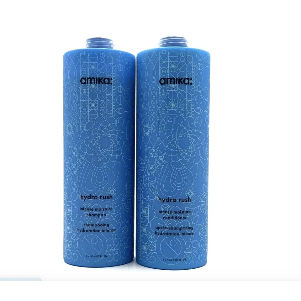 Amika Hydro Rush Intense Moisture Shampoo &amp; Conditioner 33.8 oz - $95.98