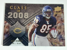 EARL BENNETT 2008 Upper Deck Icons Class of 2008 Silver 676/750 #CO11 Ro... - $17.86 MXN