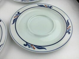  Dansk Bistro Maribo Tea Cup Saucers 7 1/8 in Made in Portugal and Japan... - $19.78