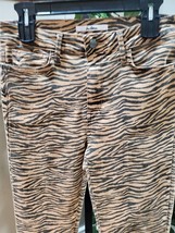 Sam Edelman Stiletto Golden Zebra High Rise Skinny Ankle Casual Jeans Pant 8/29 - £40.59 GBP
