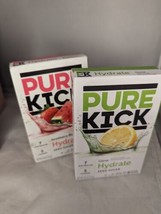 PURE KICK Hydrate Citrus Strawberry Electrolyte Powder Zero Sugar Perfor... - £15.58 GBP