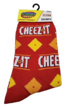 Cheez It SOCKS Crackers Men&#39;s Novelty Shoe Size 6-12 NEW Gag Gift Suit Socks! - £7.84 GBP