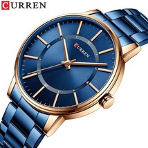 CURREN Men's Quartz Watch with Stainless Steel Band 1263 - $28.13+