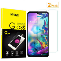 2-Pack For Lg G8X Thinq Tempered Glass Screen Protector - £14.06 GBP