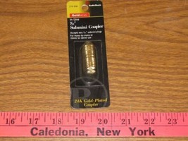 RadioShack - Coupler - Stereo Female To Stereo Female - Gold Plated - 274-896 - £7.04 GBP