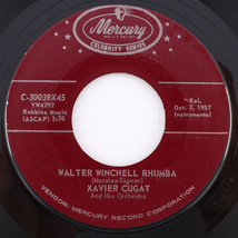 Xavier Cugat And His Orchestra – Green Eyes / Walter Winchell Rhumba - 1957 45 - £14.62 GBP