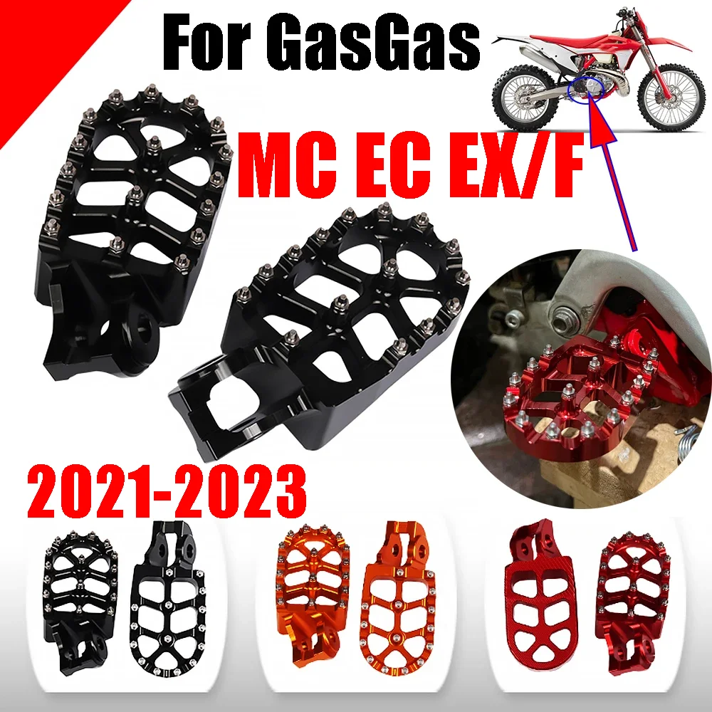 Footrest Footpeg Foot Pegs Pedal Rests Parts For GasGas Gas Gas 85 125 2... - $24.85+