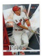 2017 Topps Finest Mike Trout Los Angeles Angels #1 - £3.90 GBP