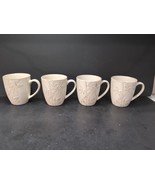 Florida Marketplace Bamboo Mugs, Set Of 4 Coffee Cups, Beige Cups, Bambo... - $38.01 CAD