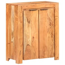 Sideboard Natural wood tone Solid acacia wood 23.2 x 13.0 x 29.5 in - $227.99