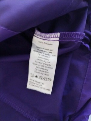 Planet Fitness Staff Full-Zip Women's Purple Windbreaker Pullover Jacket Size M Item image 4