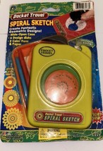 Vintage Spiral Sketch Pocket Travel By Jaru New Sealed - £14.25 GBP