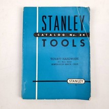 Stanley Tools Catalog No. 34 Vintage 1952 Edition Paperback Printed In USA - $18.80