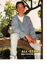 Jordan Knight Neil Patrick Harris teen magazine pinup Clipping Vintage 1980&#39;s - $3.50
