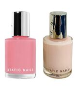 2X Static Nails HEALTHY GLOW &amp; SOFT GLow Liquid Glass Nail Lacquer Color... - €15,68 EUR
