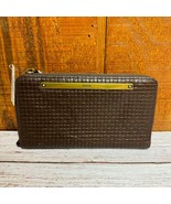 FOSSIL Liza Zip Around Clutch Wallet - Espresso - $70.00