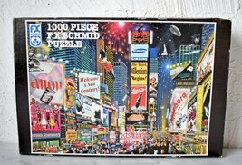 Times Square Millennium Celebration! 1000 Piece Jigsaw Puzzle F.X. Schmid - £14.85 GBP