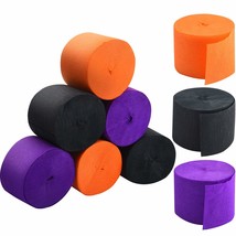 738 Ft Totally Crepe Paper Streamers Halloween Crepe Paper Streamer Roll For Hal - £15.81 GBP