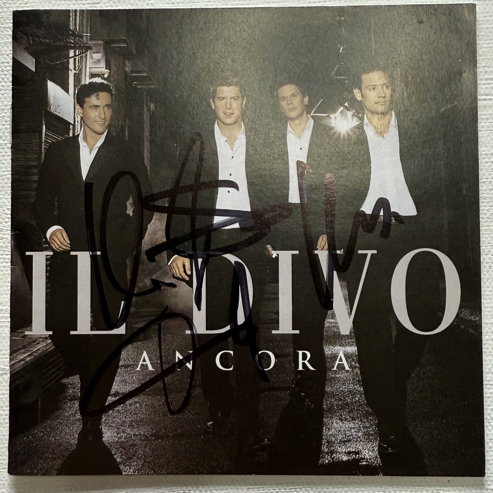 Il Divo Group Signed Autographed &quot;Ancora&quot; Music CD Compact Disc Cover - $99.99