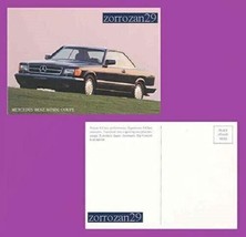 Vintage color postcard mercedes-Benz 560sec coupe 1986-89 - usa -...-
show or... - £5.98 GBP