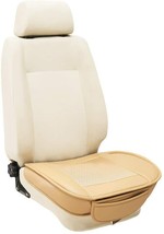 Car Seat Covers,Ice Silk Universal Car Seat Covers Edging (Beige Front Seats) - £15.37 GBP