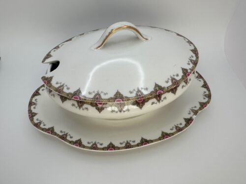 Vintage A. Lanternier Limoges France Porcelain Gravy Boat NB3 - £13.02 GBP