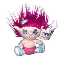 *RARE* Trolls by Treasures Happy Birthday Plush Lovey Ugly Doll Stuffed Animal - £6.19 GBP