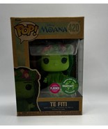 Funko Pop! Disney Moana Te Fiti #420  Flocked Earth Day Exclusive With P... - €26,13 EUR