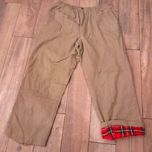 Haband’s Ice House sz 38L 38 L mens Flannel Lined Slacks Pants TAN KHAKI... - $25.00