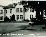 Vtg Postcard RPPC 1940s Gibson Georgia GA Glascock County Court House Ca... - £7.82 GBP