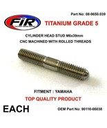 TITANIUM CYLINDER HEAD thread stud bolt mount  M6x39mm Yamaha, YZF250  2... - £13.19 GBP