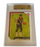 Trae Young Rookie RC BGS 10 Pristine 2018-19 Hoops #250 Hawks insert sp ... - $3,465.00